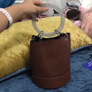 Leather brand new Bucket bag from Milanblocks
